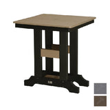 Berlin Gardens Garden Classic 28" Square Dining Table with Hammered Top