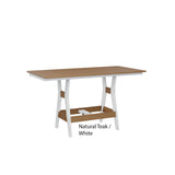 Berlin Gardens Harbor 33" x 66" Rectangular Bar Table