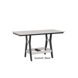 Berlin Gardens Harbor 33" x 66" Rectangular Bar Table