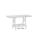 Berlin Gardens Harbor 33" x 66" Rectangular Bar Table