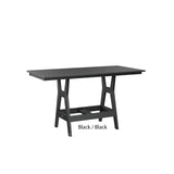 Berlin Gardens Harbor 33" x 66" Rectangular Counter Table