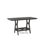 Berlin Gardens Harbor 33" x 66" Rectangular Counter Table