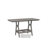 Berlin Gardens Harbor 33" x 66" Rectangular Counter Table