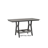 Berlin Gardens Harbor 33" x 66" Rectangular Counter Table