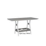 Berlin Gardens Harbor 33" x 66" Rectangular Counter Table