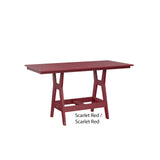 Berlin Gardens Harbor 33" x 66" Rectangular Counter Table