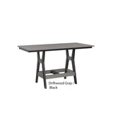 Berlin Gardens Harbor 33" x 66" Rectangular Dining Table