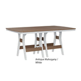 Berlin Gardens Harbor 44" x 72" Rectangular Bar Table