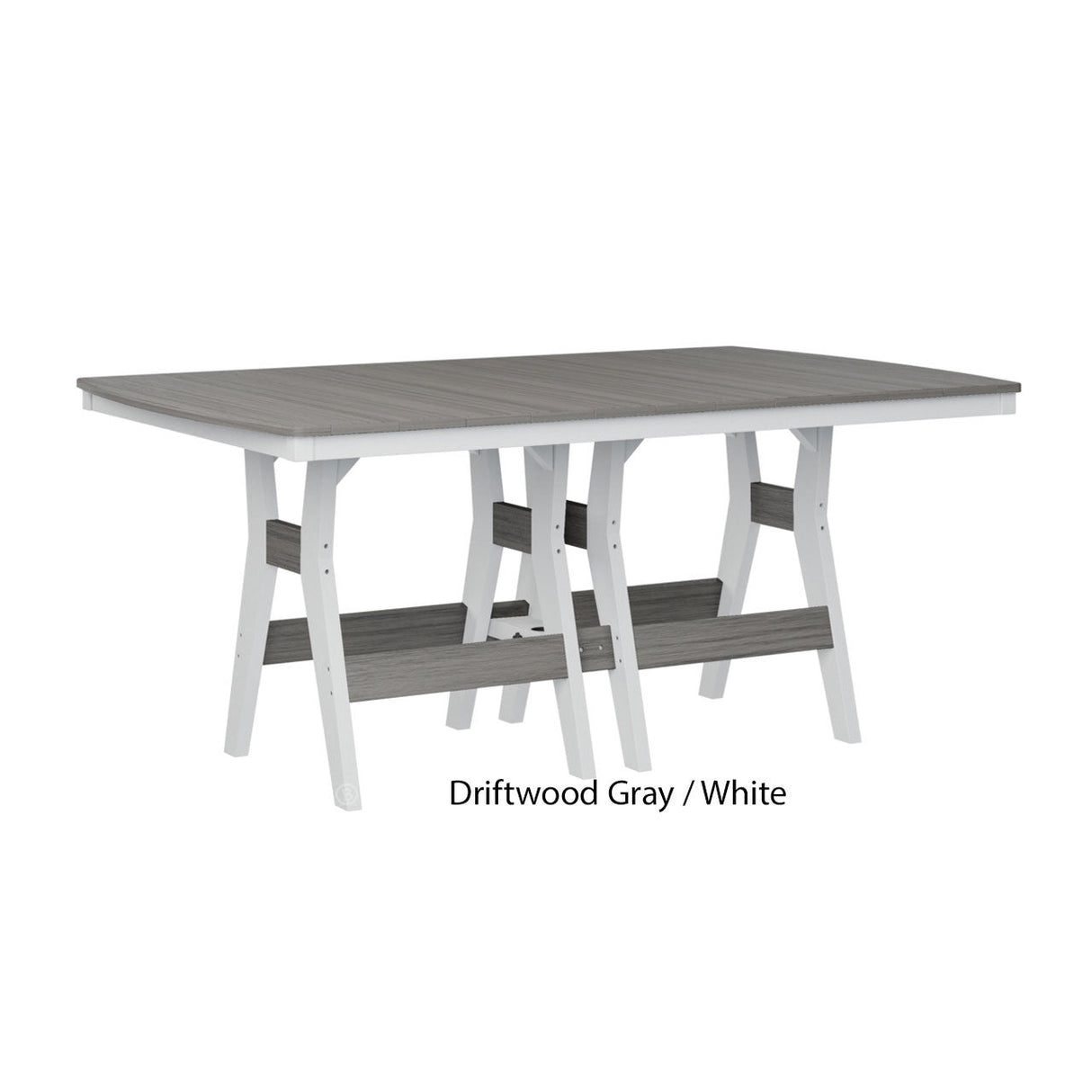 Berlin Gardens Harbor 44" x 72" Rectangular Bar Table