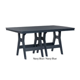 Berlin Gardens Harbor 44" x 72" Rectangular Bar Table