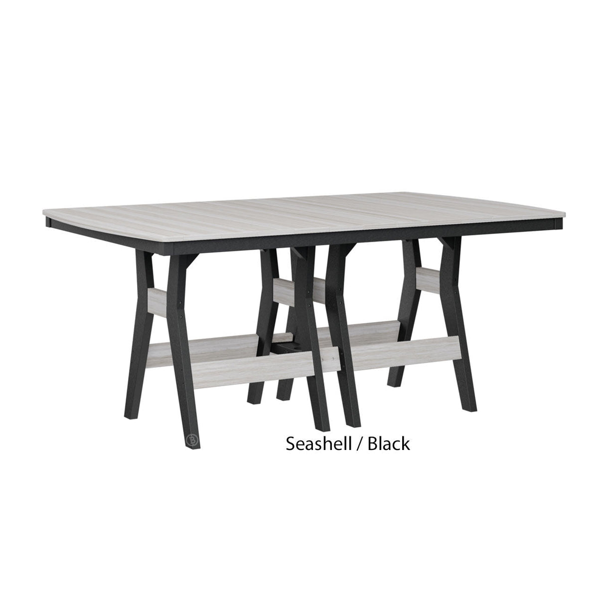 Berlin Gardens Harbor 44" x 72" Rectangular Bar Table