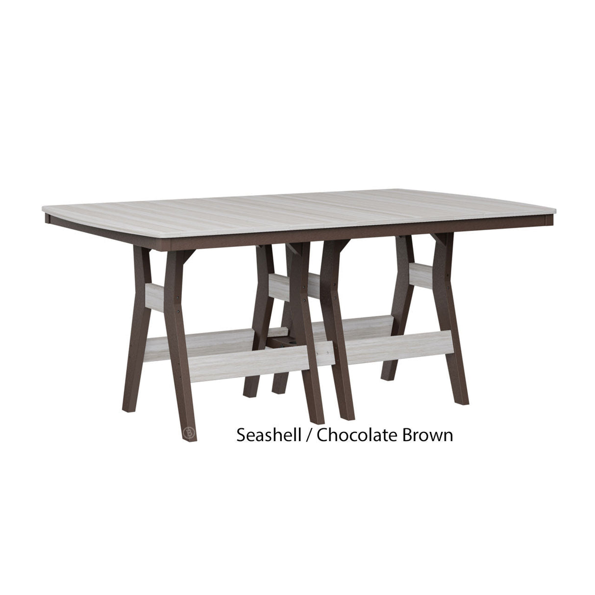 Berlin Gardens Harbor 44" x 72" Rectangular Bar Table