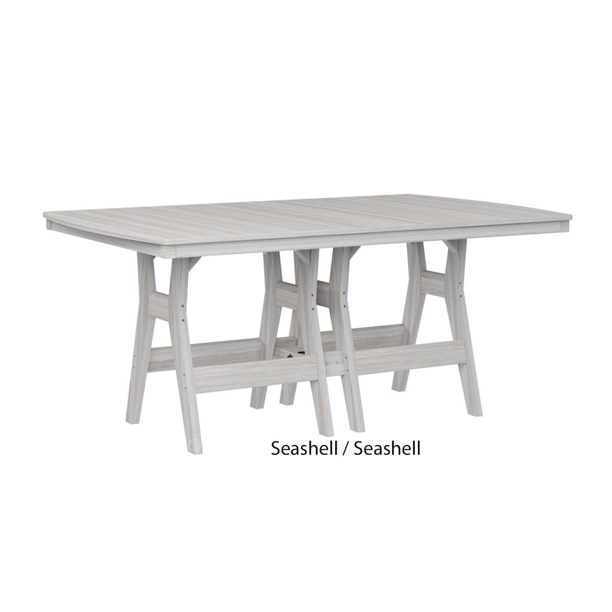 Berlin Gardens Harbor 44" x 72" Rectangular Bar Table