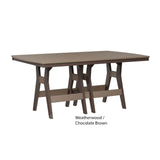 Berlin Gardens Harbor 44" x 72" Rectangular Bar Table