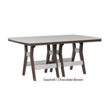 Berlin Gardens Harbor 44" x 72" Rectangular Counter Table