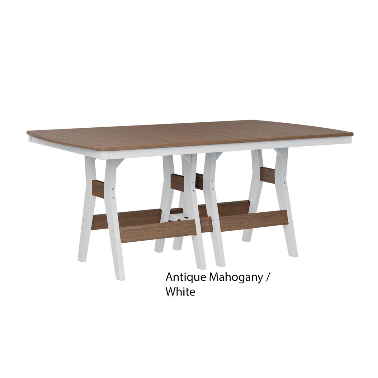 Berlin Gardens Harbor 44" x 72" Rectangular Dining Table