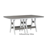 Berlin Gardens Harbor 44" x 72" Rectangular Dining Table