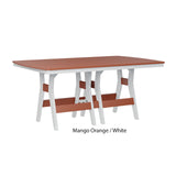 Berlin Gardens Harbor 44" x 72" Rectangular Dining Table
