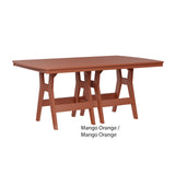 Berlin Gardens Harbor 44" x 72" Rectangular Dining Table