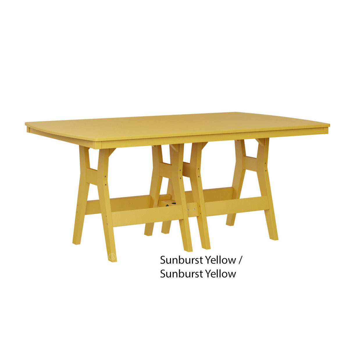 Berlin Gardens Harbor 44" x 72" Rectangular Dining Table