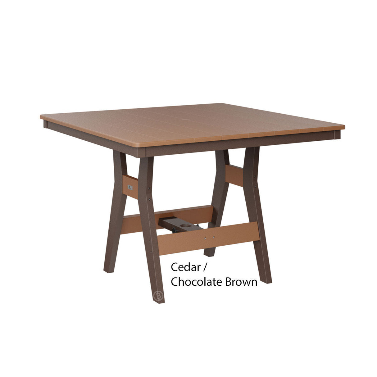 Berlin Gardens Harbor 44" Square Dining Table