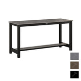 Berlin Gardens Aluminum Balcony Table Dining Height Hammered top