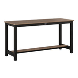 Berlin Gardens Aluminum Balcony Table Dining Height Hammered top