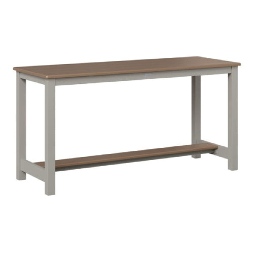 Berlin Gardens Aluminum Balcony Table Dining Height Hammered top
