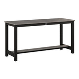 Berlin Gardens Aluminum Balcony Table Dining Height Hammered top