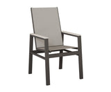 Berlin Gardens Vida High Back Padded Sling Dining Chair