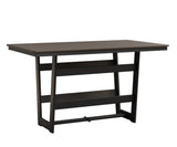 Berlin Gardens MGP Hudson Bar Height 40" x 70" Rectangle Table with Hammered Top