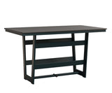 Berlin Gardens MGP Hudson Bar Height 40" x 70" Rectangle Table with Hammered Top