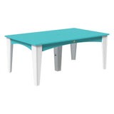 LuxCraft Island 44" x 72" Rectangular Dining Table