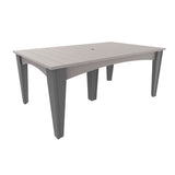 LuxCraft Island 44" x 72" Rectangular Dining Table