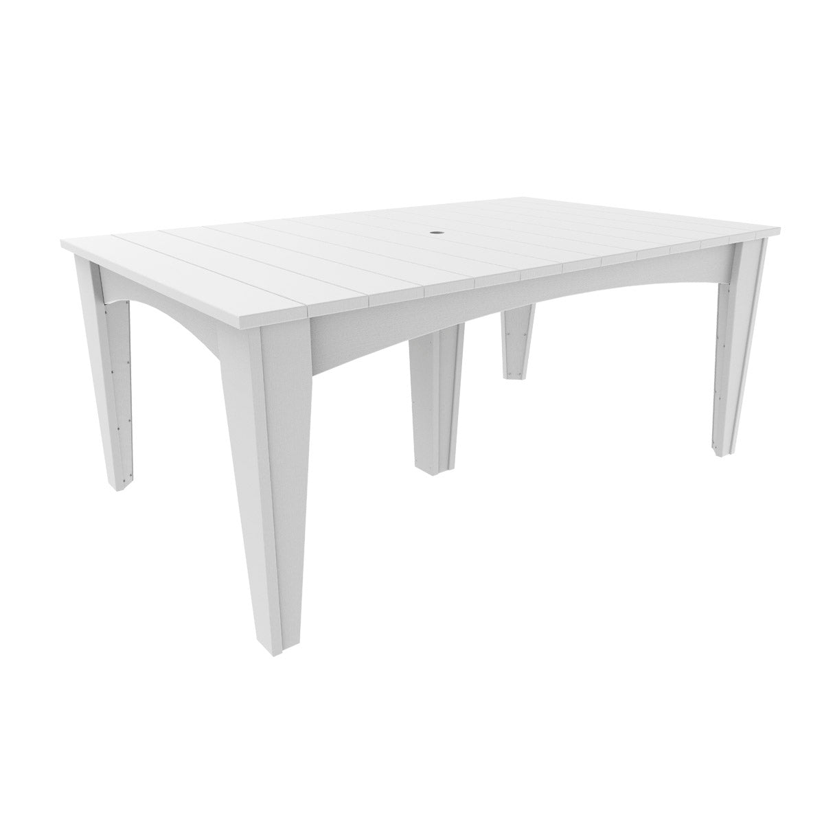 LuxCraft Island 44" x 72" Rectangular Dining Table