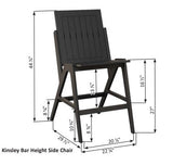 Berlin Gardens MGP Kinsley Bar Side Chair