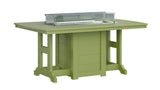 Berlin Gardens Garden Classic Standard Top 44" x 72" Rectangular Fire Dining Table