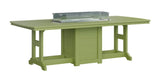 Berlin Gardens Garden Classic Standard Top 44" x 96" Rectangular Fire Bar Table