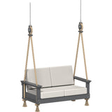 LuxCraft Lanai Deep Seating Loveseat Swing