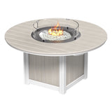 LuxCraft Lumin Fire Table 60" Round - Bar Height
