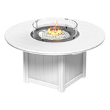 LuxCraft Lumin Fire Table 60" Round - Counter Height