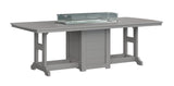 Berlin Gardens Garden Classic Standard Top 44" x 96" Rectangular Fire Bar Table