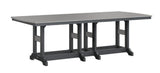 Berlin Gardens Garden Classic Standard Top 44" x 96" Rectangular Bar Table