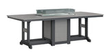 Berlin Gardens Garden Classic Standard Top 44" x 96" Rectangular Fire Dining Table