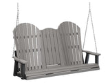 Berlin Gardens Comfo-Back Three Seat Swing w/Console (Zinc Chains)