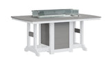 Berlin Gardens Garden Classic Standard Top 44" x 72" Rectangular Fire Counter Table