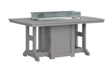 Berlin Gardens Garden Classic Standard Top 44" x 72" Rectangular Fire Counter Table