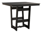 Berlin Gardens MGP Hudson Bar Height 40" x 40" Square Table with Standard Top