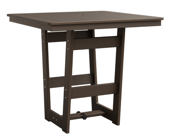 Berlin Gardens MGP Hudson Bar Height 40" x 40" Square Table with Standard Top
