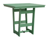 Berlin Gardens MGP Hudson Counter Height 40" x 40" Square Table with Hammered Top